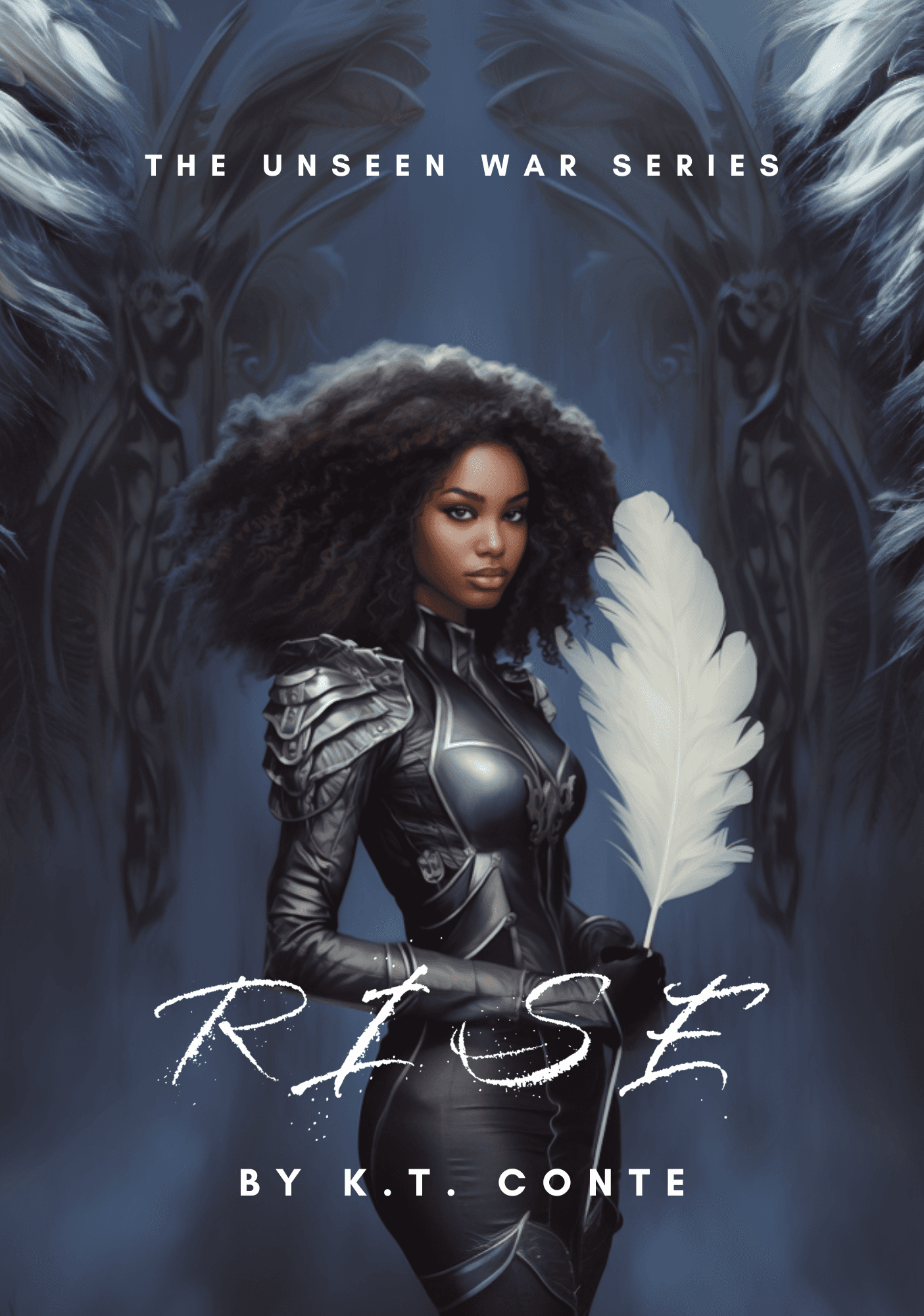 Cover of Rise (The Unseen War, Book 2) by K.T. Conte